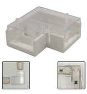 Union L Connector for COB - SMD LED Strips 10mm IP65 - Electronics Component Connectors - Accessories