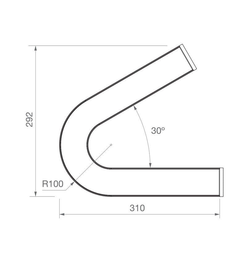 VERSA BLACK Angle LED module 3CCT