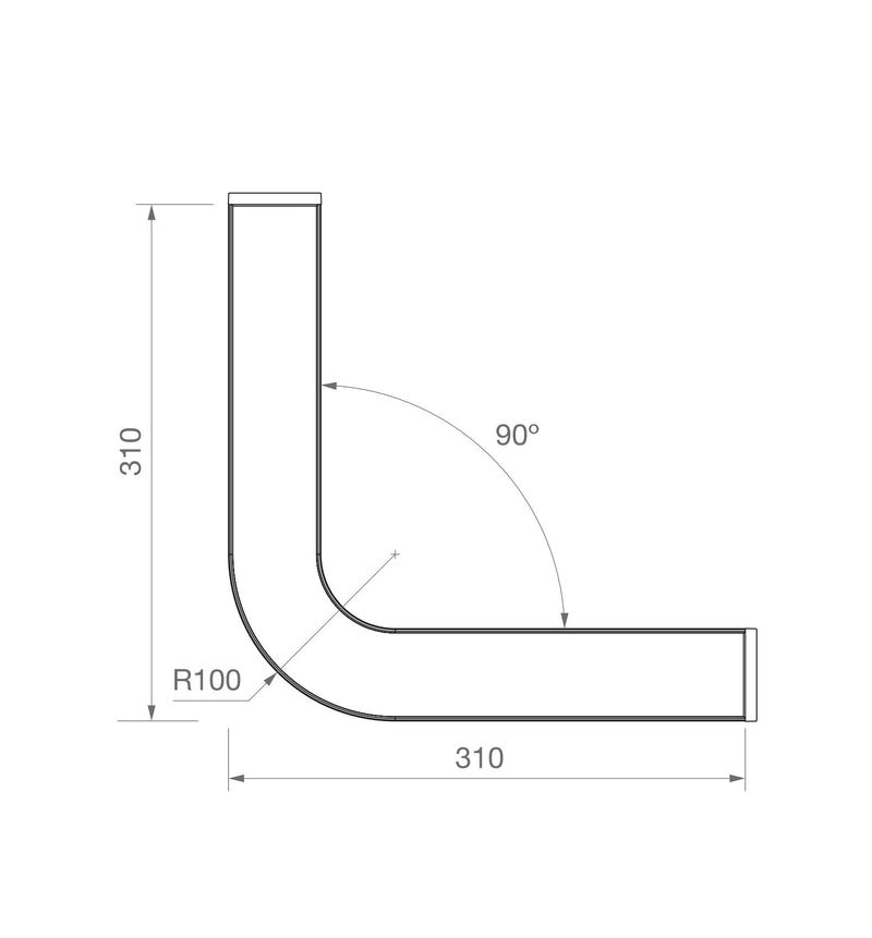 VERSA BLACK Angle LED module 3CCT