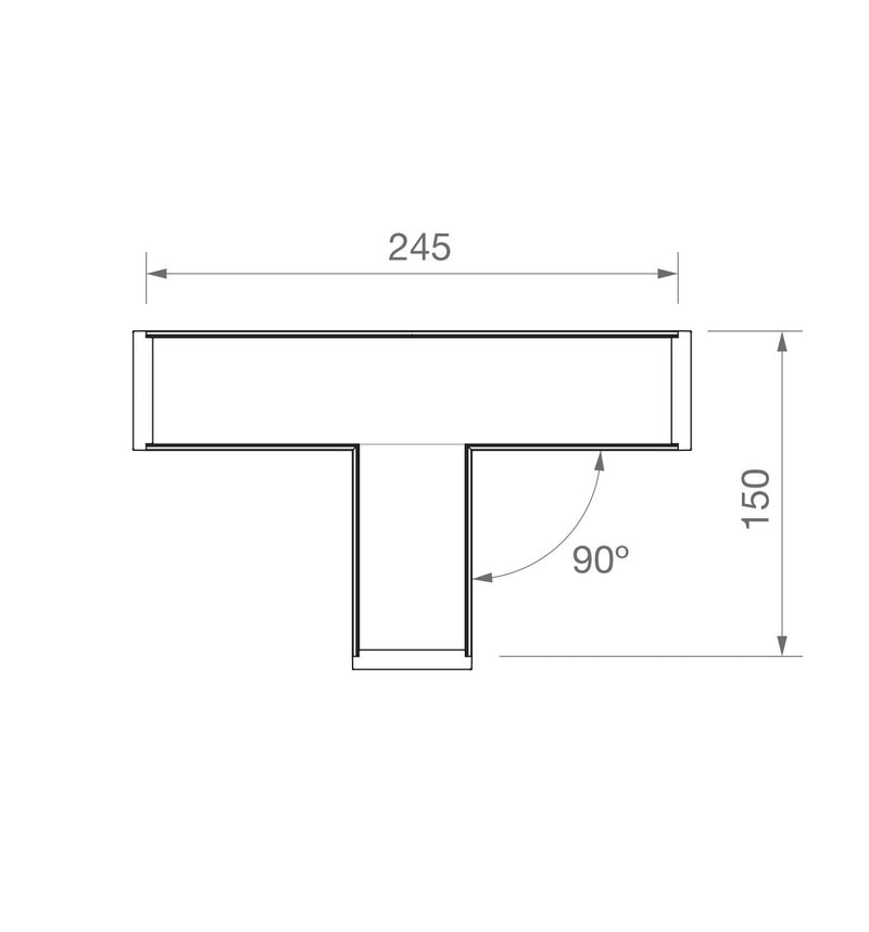 VERSA BLACK Connector LED module 3CCT