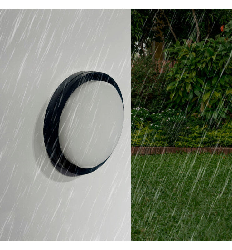 18W Round LUND LED Bulkhead Light 3 CCT - Bulkhead