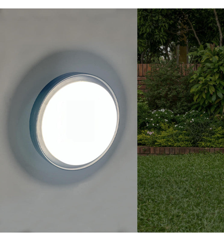 18W Round LUND LED Bulkhead Light 3 CCT - Bulkhead