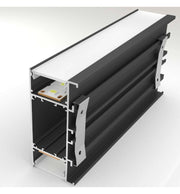 Dimmable OULU LED Wall Light in Black 0.44m 0.94m 1.44m 1.94m - LED Wall light