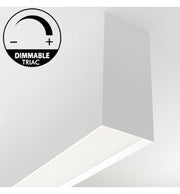 Dimmable OULU LED Wall Light in White 0.44m 0.94m 1.44m 1.94m - LED Wall light