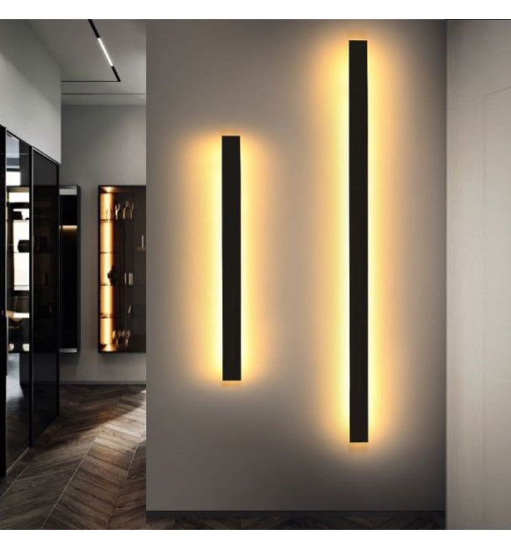 Dimmable Linear NEW WASHINGTON LED Wall Light Black 0.44m 0.94m 1.44m 1.94m - LED Wall light