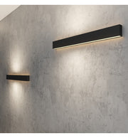Dimmable Linear NEW WASHINGTON LED Wall Light Black 0.44m 0.94m 1.44m 1.94m - LED Wall light