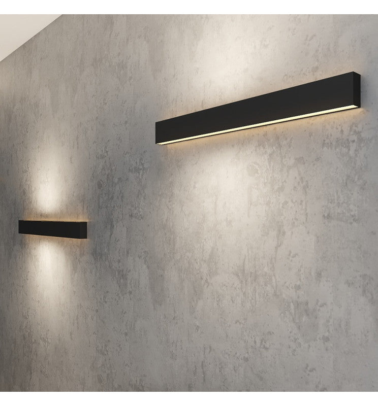 Dimmable Linear NEW WASHINGTON LED Wall Light Black 0.44m 0.94m 1.44m 1.94m - LED Wall light