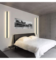 Dimmable Linear NEW WASHINGTON LED Wall Light Black 0.44m 0.94m 1.44m 1.94m - LED Wall light