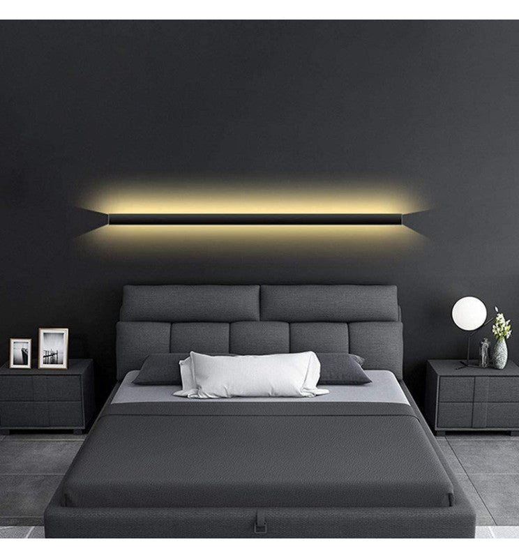 Dimmable Linear NEW WASHINGTON LED Wall Light Black 0.44m 0.94m 1.44m 1.94m - LED Wall light