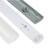 Waterproof LED Tube Light Fitting for 2 LED Tubes 60cm - Ceiling Light Fixtures - Battens