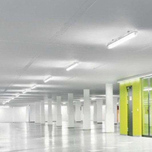 Waterproof LED Tube Light Fitting for 2 LED Tubes 60cm - LED Tube Accessories