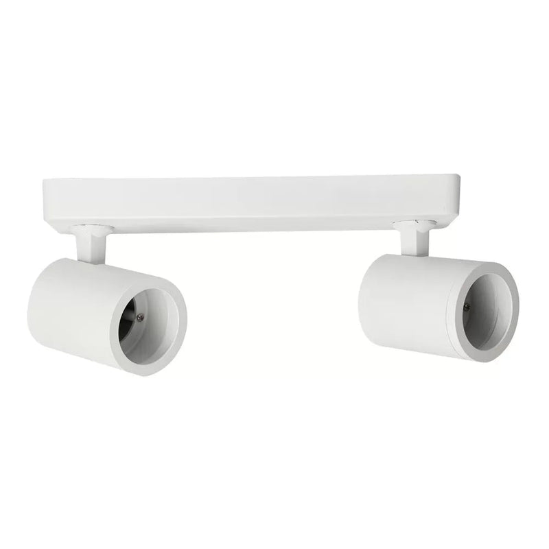 Surface Mounted Adjustable LED Spotlight in White for 2 Phase GU10 - LED ceiling lighting