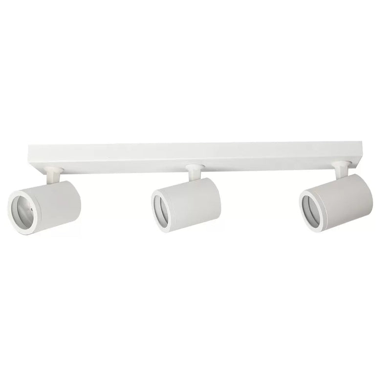 Surface Mounted Adjustable LED Spotlight in White for 3 Phase GU10 - LED ceiling lighting