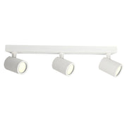 Surface Mounted Adjustable LED Spotlight in White for 3 Phase GU10 - LED ceiling lighting
