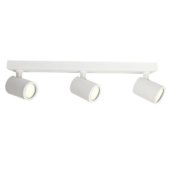 White Ceiling Lamp for 3x GU10 - LED ceiling lighting