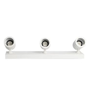 Surface Mounted Adjustable LED Spotlight in White for 3 Phase GU10 - LED ceiling lighting