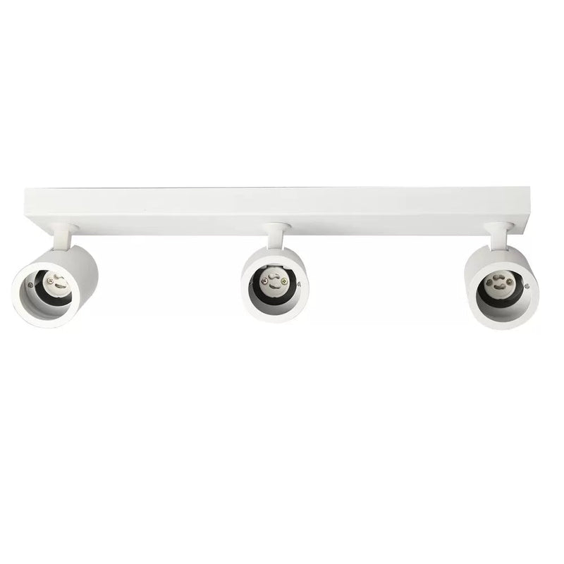 Surface Mounted Adjustable LED Spotlight in White for 3 Phase GU10 - LED ceiling lighting