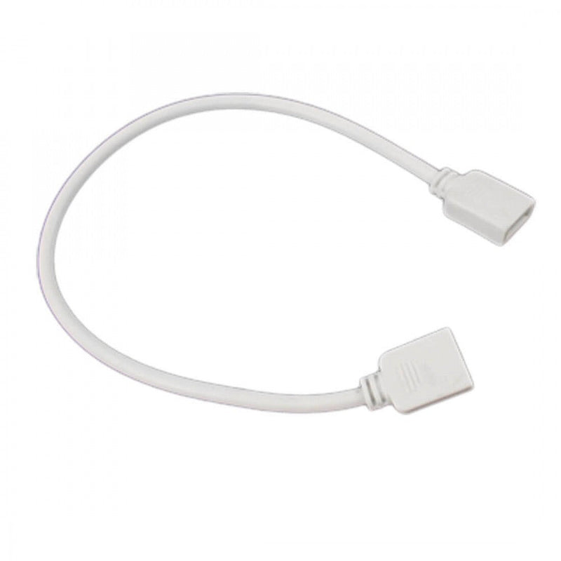 LED Strip Connector in White with 2 Connector Ends - LED Strip Accessories