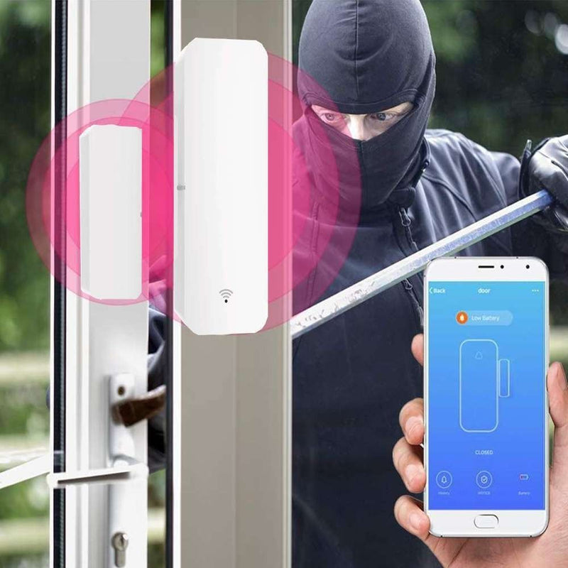 WiFi Door and Window Alarm Sensor - Security System Sensors - Non-lighting Products