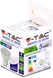 5W GU10 LED Bulb Plastic 110° 4000K - LED Spotlight