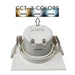 7W Square LED Downlight with OSRAM CHIP and selectable CCT - LED