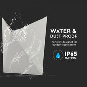 5W Waterproof LED Wall Light in Grey 4000K - LED Wall lighting