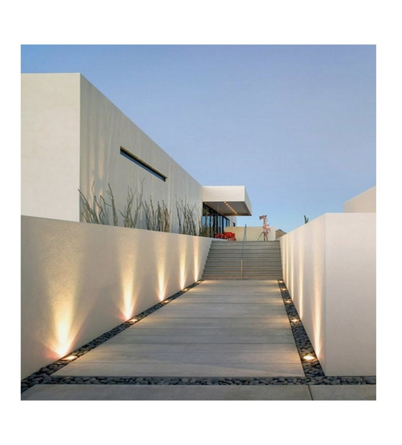 Outdoor Recessed Ground Light Housing for GU10 LED Bulbs - LED ground light