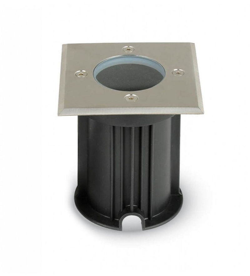 Outdoor Recessed Ground Light Housing for GU10 LED Bulbs - LED ground light