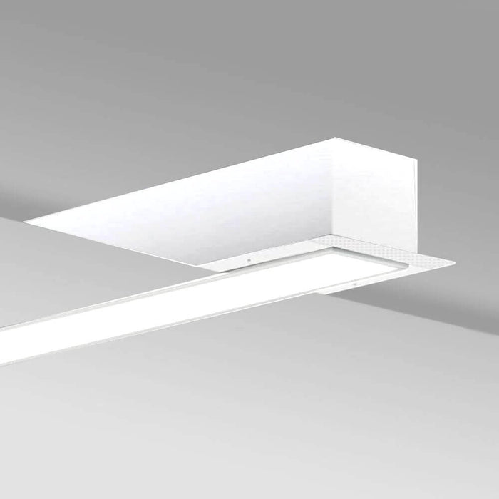 28W LED Recessed Linear Light MOSCOW MINI White - 1.44m - IP54